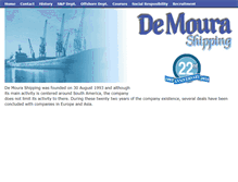 Tablet Screenshot of demoura.com.br